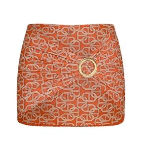 ISO Monday Swimwear Jamaica sarong in Chain Geo